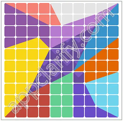 Block & Shapes: Color Tangram Medium Solutions