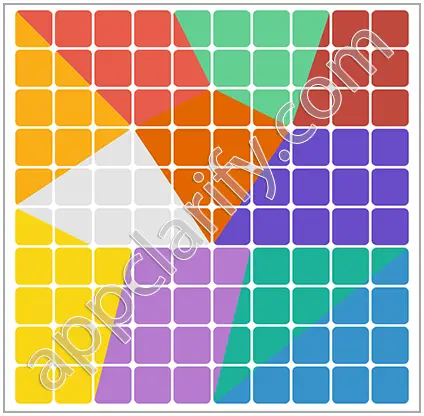 Block & Shapes: Color Tangram Medium Solutions