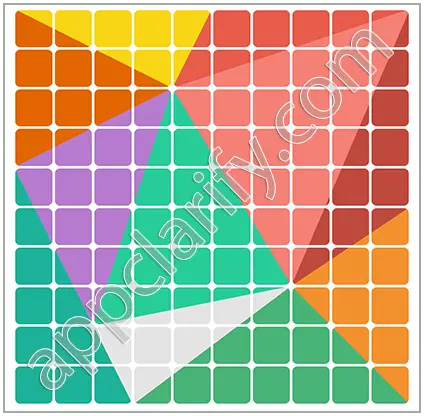 Block & Shapes: Color Tangram Medium Solutions