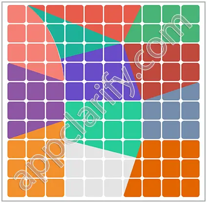 Block & Shapes: Color Tangram Medium Solutions