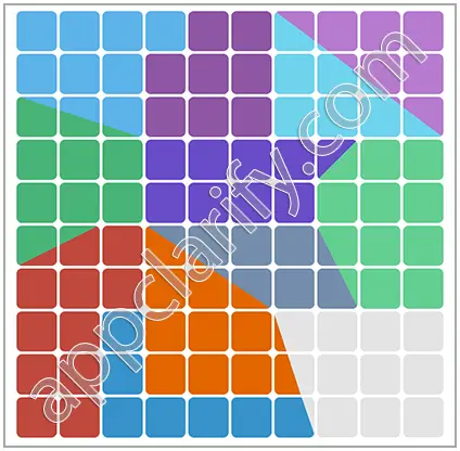 Block & Shapes: Color Tangram Medium Solutions