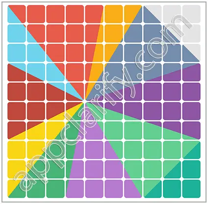 Block & Shapes: Color Tangram Medium Solutions