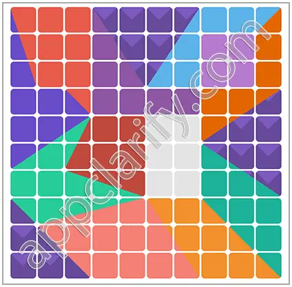 Block & Shapes: Color Tangram Medium Solutions