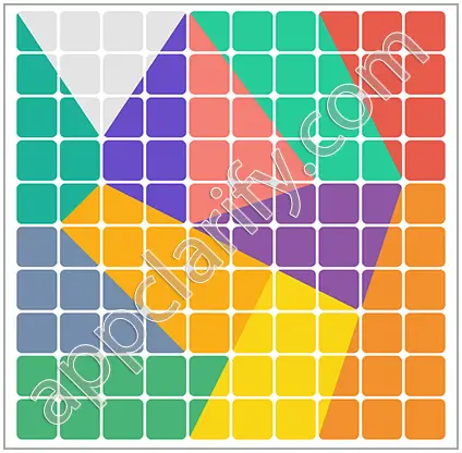 Block & Shapes: Color Tangram Medium Solutions