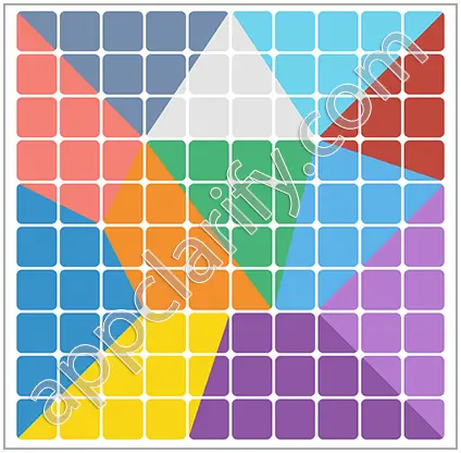 Block & Shapes: Color Tangram Medium Solutions