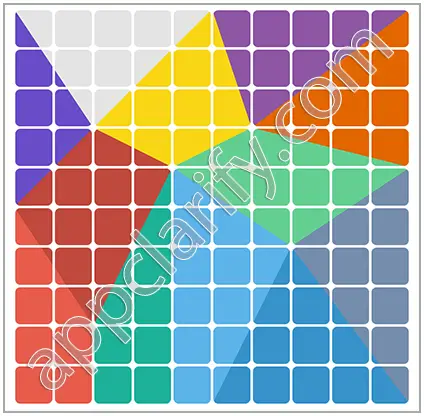 Block & Shapes: Color Tangram Medium Solutions