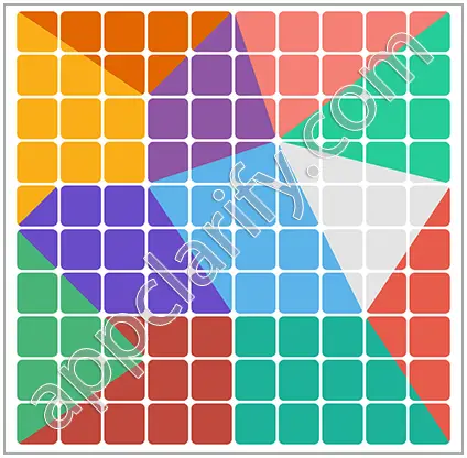 Block & Shapes: Color Tangram Medium Solutions