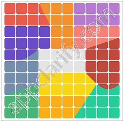 Block & Shapes: Color Tangram Medium Solutions