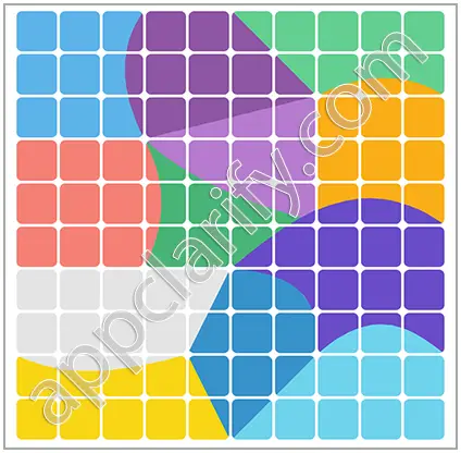 Block & Shapes: Color Tangram Medium Solutions