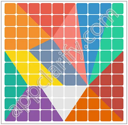 Block & Shapes: Color Tangram Medium Solutions