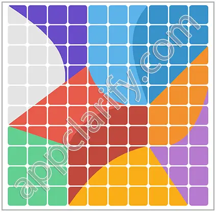 Block & Shapes: Color Tangram Medium Solutions