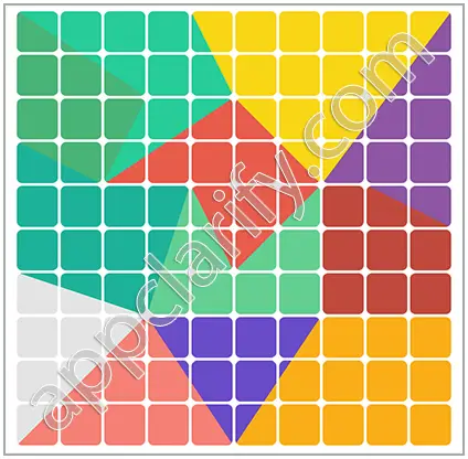 Block & Shapes: Color Tangram Medium Solutions