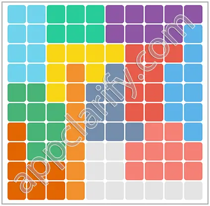 Block & Shapes: Color Tangram Medium Solutions