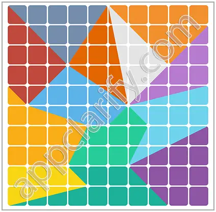 Block & Shapes: Color Tangram Medium Solutions