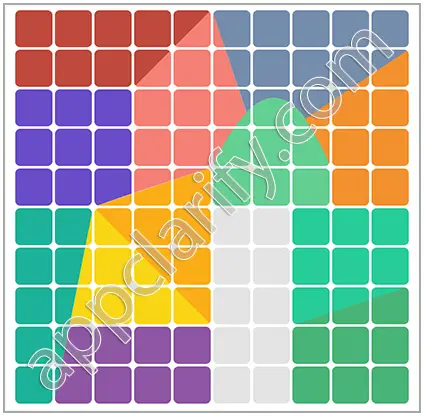 Block & Shapes: Color Tangram Medium Solutions