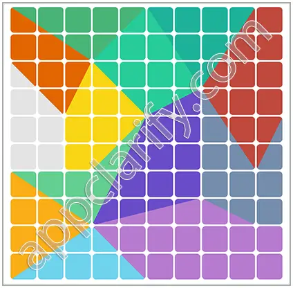 Block & Shapes: Color Tangram Medium Solutions