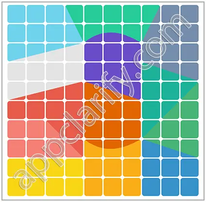 Block & Shapes: Color Tangram Medium Solutions