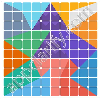 Block & Shapes: Color Tangram Medium Solutions