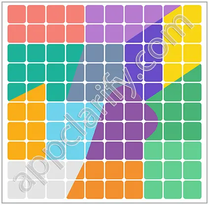 Block & Shapes: Color Tangram Medium Solutions