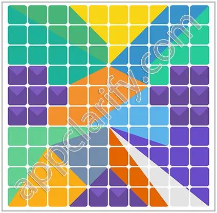 Block & Shapes: Color Tangram Medium Solutions