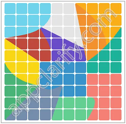 Block & Shapes: Color Tangram Medium Solutions