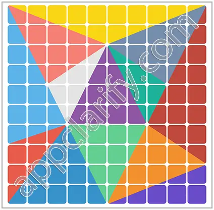 Block & Shapes: Color Tangram Medium Solutions