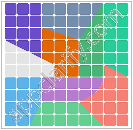 Block & Shapes: Color Tangram Medium Solutions