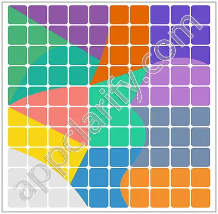 Block & Shapes: Color Tangram Medium Solutions