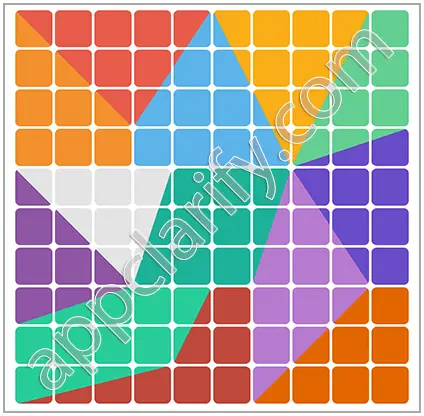 Block & Shapes: Color Tangram Medium Solutions