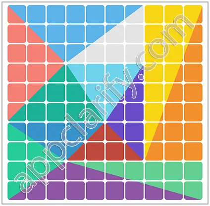 Block & Shapes: Color Tangram Medium Solutions