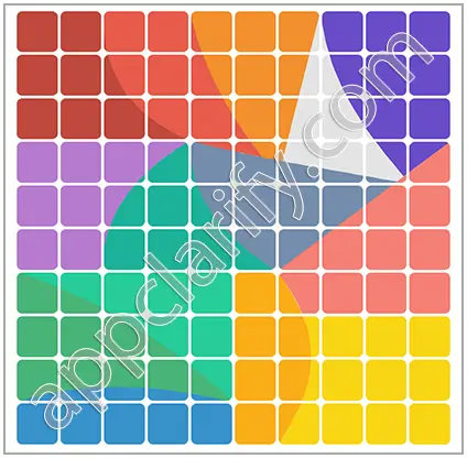 Block & Shapes: Color Tangram Medium Solutions