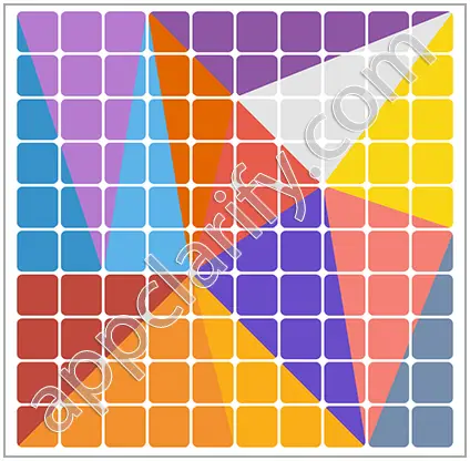 Block & Shapes: Color Tangram Medium Solutions