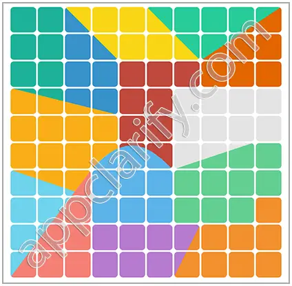 Block & Shapes: Color Tangram Medium Solutions