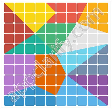 Block & Shapes: Color Tangram Medium Solutions