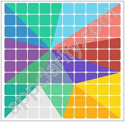 Block & Shapes: Color Tangram Medium Solutions