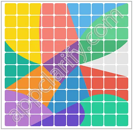 Block & Shapes: Color Tangram Medium Solutions