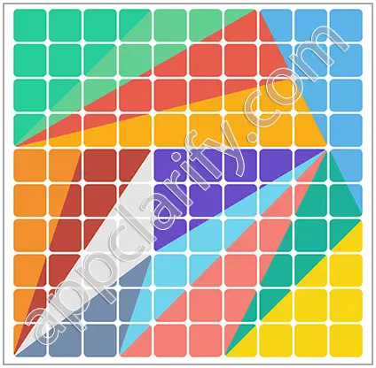 Block & Shapes: Color Tangram Medium Solutions