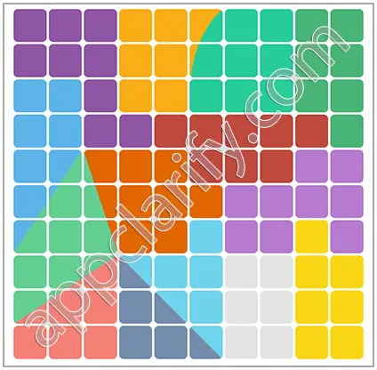 Block & Shapes: Color Tangram Medium Solutions