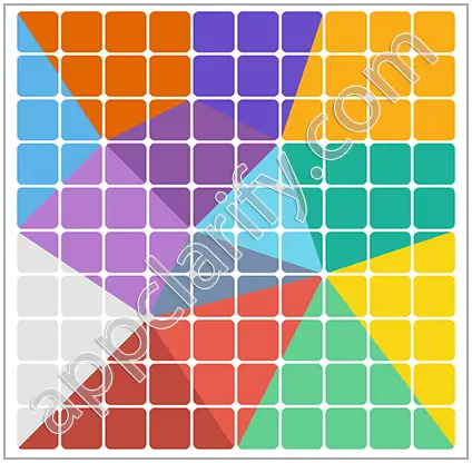 Block & Shapes: Color Tangram Medium Solutions