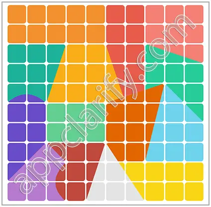 Block & Shapes: Color Tangram Medium Solutions