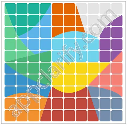 Block & Shapes: Color Tangram Medium Solutions