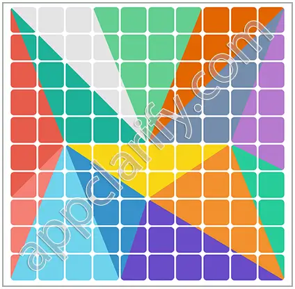 Block & Shapes: Color Tangram Medium Solutions