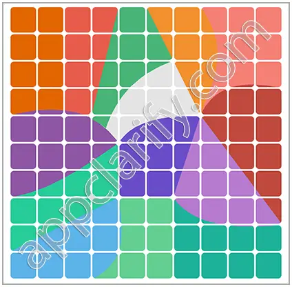 Block & Shapes: Color Tangram Medium Solutions