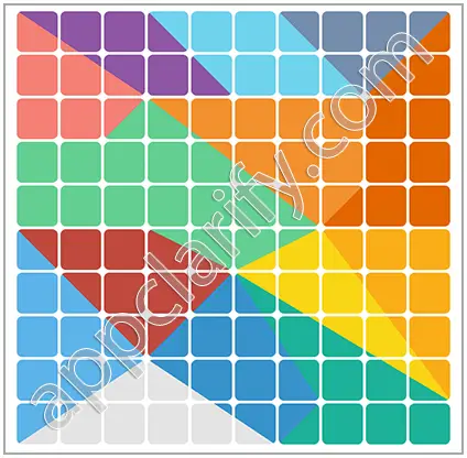 Block & Shapes: Color Tangram Medium Solutions