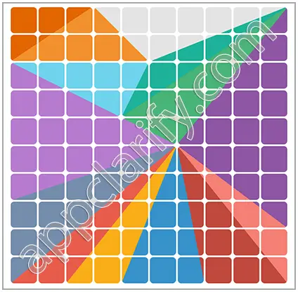 Block & Shapes: Color Tangram Medium Solutions