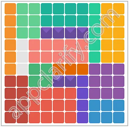 Block & Shapes: Color Tangram Medium Solutions