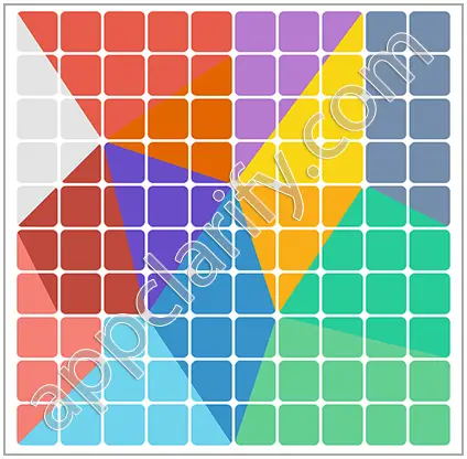 Block & Shapes: Color Tangram Medium Solutions