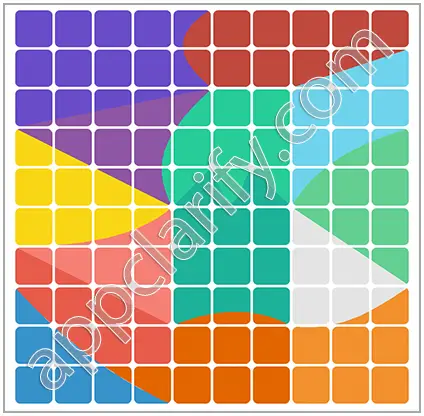 Block & Shapes: Color Tangram Medium Solutions