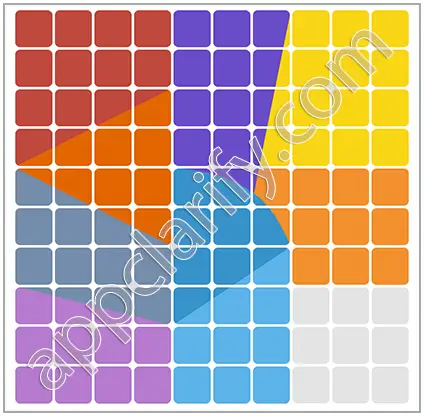 Block & Shapes: Color Tangram Medium Solutions