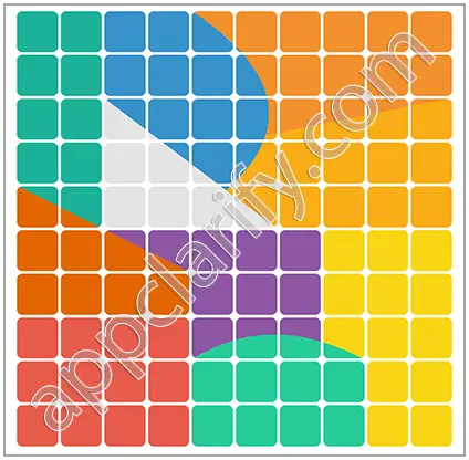 Block & Shapes: Color Tangram Medium Solutions